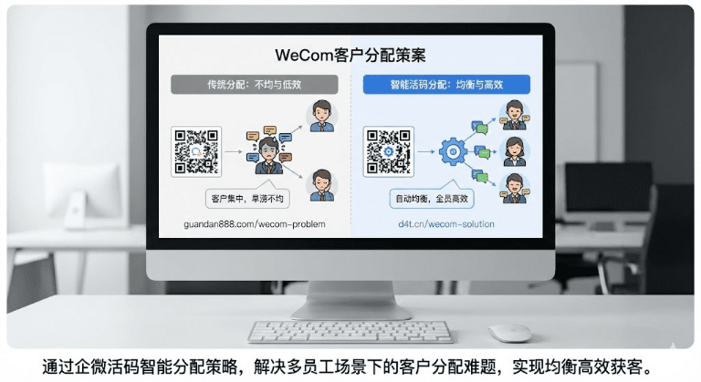 让每个员工成为流量入口：企微活码分配策略