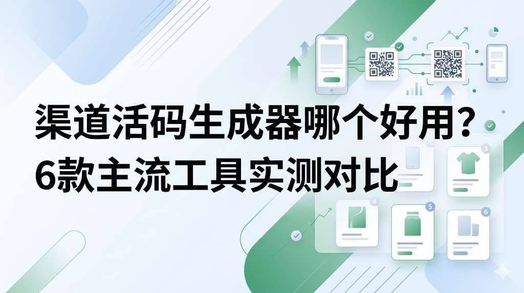 渠道活码生成器哪个好用？6款主流工具实测对比