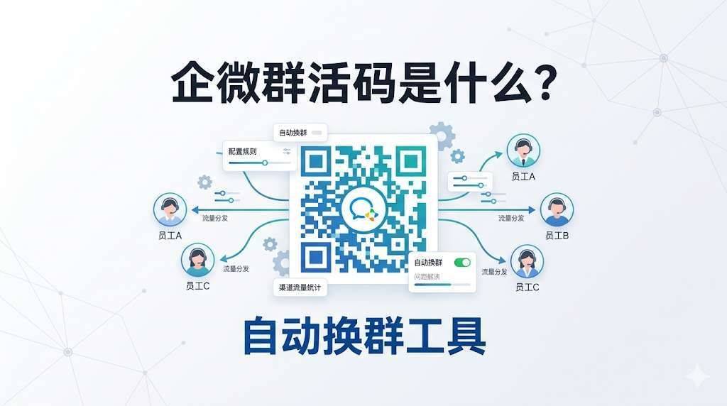 企微群活码是什么？自动换群工具