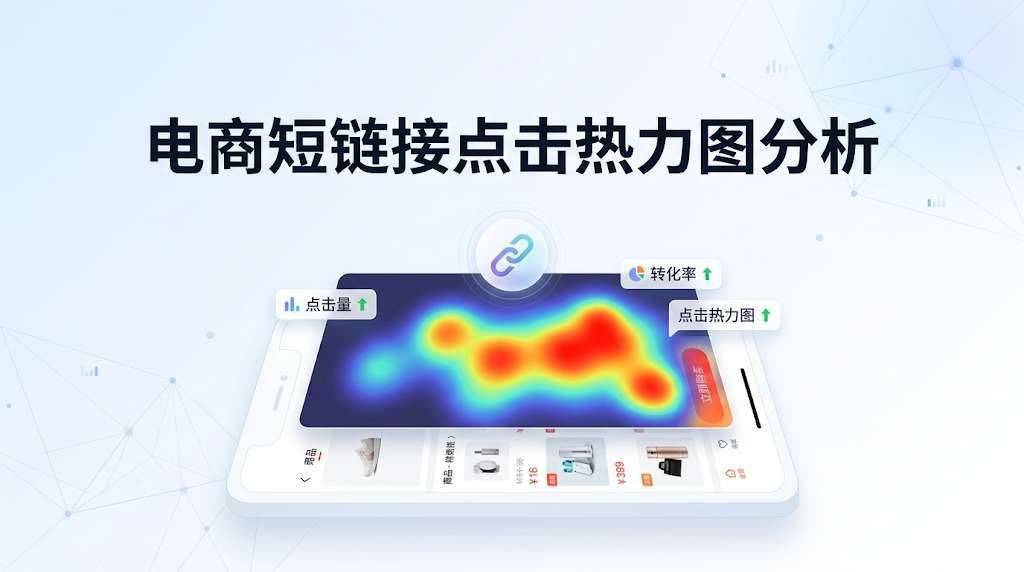 电商短链接点击热力图分析