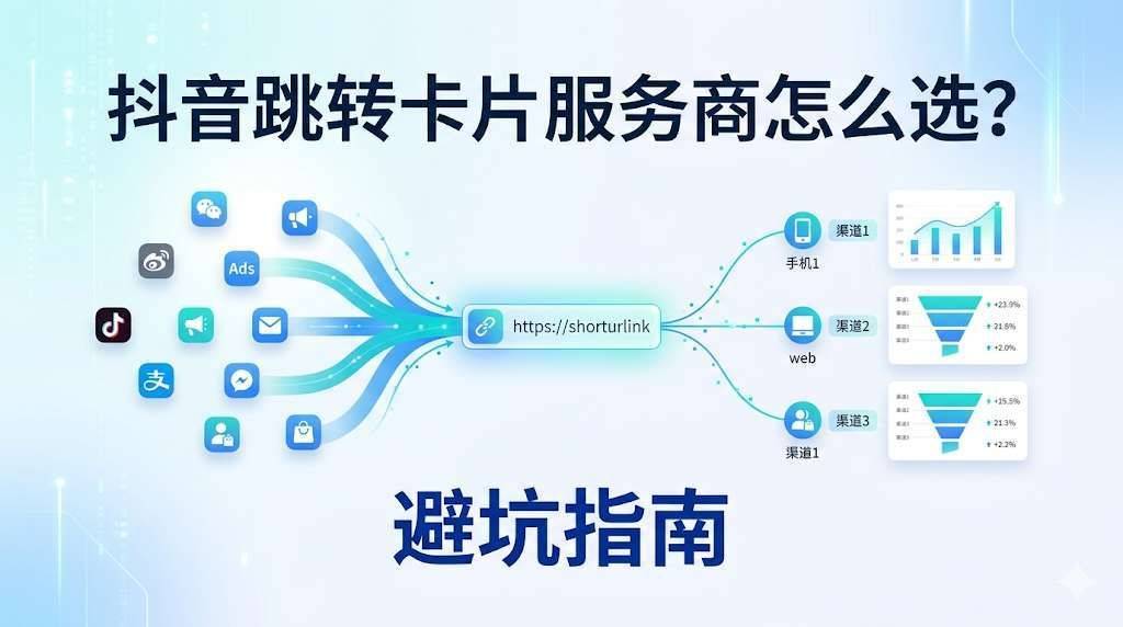 抖音跳转卡片服务商怎么选？避坑指南