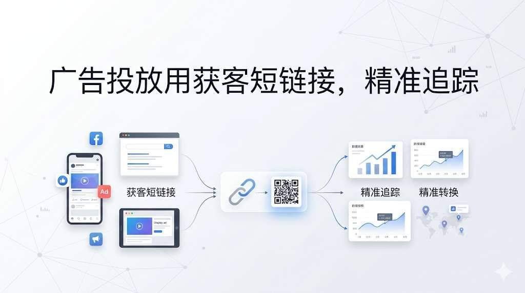 广告投放用获客短链接，精准追踪