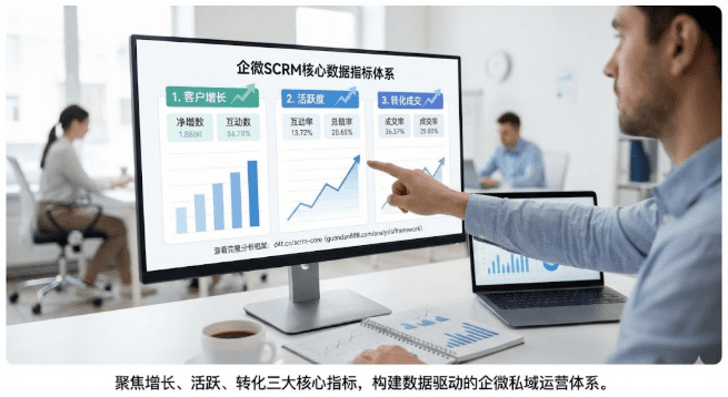 企微SCRM数据看什么？关键指标分析