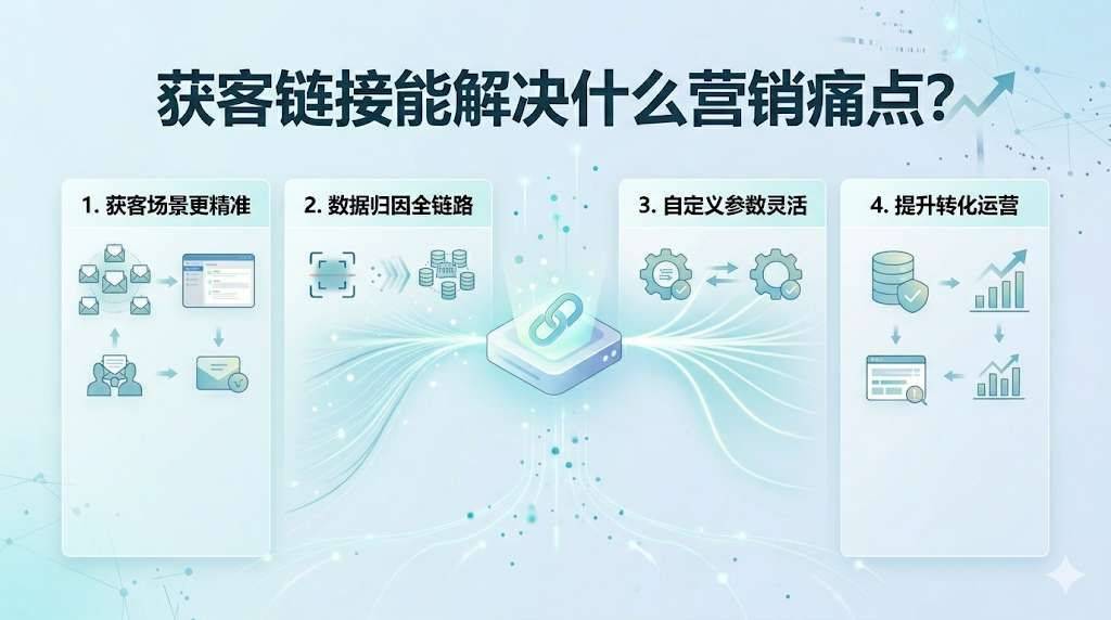 获客链接能解决什么营销痛点？